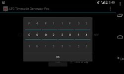 LTC Timecode Generator Pro screenshot apk 