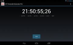 Tangkapan layar apk LTC Timecode Generator Pro 3