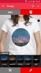 T-shirt design - Snaptee στιγμιότυπο apk 