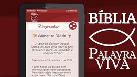 Bíblia Palavra Viva Screenshot APK 3