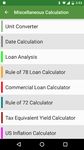 Screenshot 16 di Financial Calculators apk