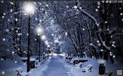 Winter Snow Live Wallpaper PRO capture d'écran apk 6