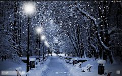 Winter Snow Live Wallpaper PRO capture d'écran apk 2