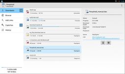 Ponydroid Download Manager captura de pantalla apk 5