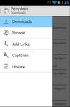 Ponydroid Download Manager captura de pantalla apk 11