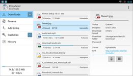 Ponydroid Download Manager captura de pantalla apk 7