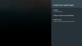 Скриншот  APK-версии Синтезатор речи Google