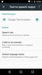 Screenshot 7 di Sintesi vocali di Google apk