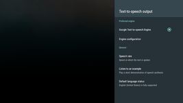 Screenshot 5 di Sintesi vocali di Google apk