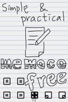 Captura de tela do apk memoco Handwriting Notepad 3