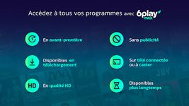 6play, TV en direct et replay screenshot apk 6