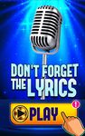 Don't Forget the Lyrics ekran görüntüsü APK 3