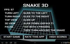 Snake 3D screenshot apk 