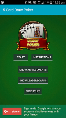 Five Card Draw Poker Fur Android Download