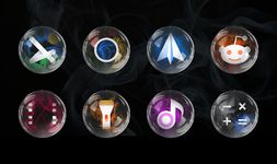 Smoke & Glass Icon Pack ekran görüntüsü APK 4