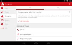 Captura de tela do apk Pet First Aid - Red Cross 4