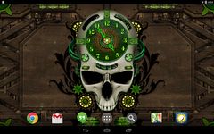 Captura de tela do apk Steampunk Clock Live Wallpaper 3
