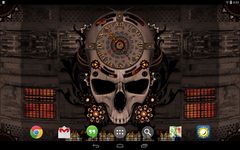 Captura de tela do apk Steampunk Clock Live Wallpaper 2