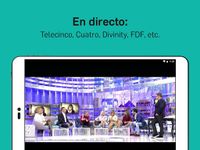 Screenshot 1 di Mitele - TV a la carta apk