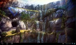 Captura de tela do apk 3D Waterfall Pro lwp 3
