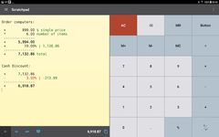 CalcTape Calculadora captura de pantalla apk 2