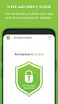 Скриншот 1 APK-версии Блокировка микрофон-анти шпион