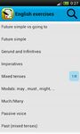 Ejercicios de inglés captura de pantalla apk 7