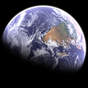 Εικονίδιο του Earth & Moon in HD Gyro 3D Parallax Live Wallpaper apk