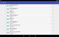 Contacts VCF capture d'écran apk 2