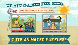 Train Games for Kids: Puzzles στιγμιότυπο apk 8