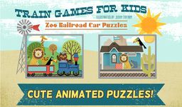 Train Games for Kids: Puzzles στιγμιότυπο apk 1