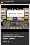 Apprendre l'allemand capture d'écran apk 9