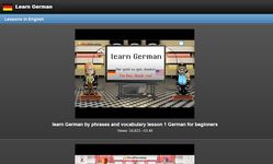 Apprendre l'allemand capture d'écran apk 7