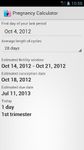 Скриншот 5 APK-версии Календарь беременности