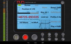 Tangkapan layar apk Field Recorder 7