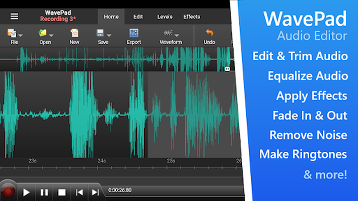 wavepad free audio editor download