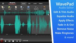 Tangkapan layar apk WavePad Audio Editor Free 7