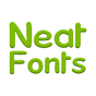 Neat Fonts for FlipFont free icon
