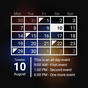 Biểu tượng Calendar Widget Month + Agenda
