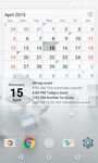 Calendar Widget Month + Agenda capture d'écran apk 3