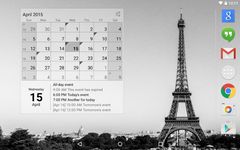 Calendar Widget Month + Agenda capture d'écran apk 1