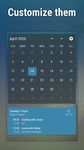 Captura de tela do apk Event Flow Calendar Widget 2