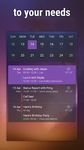 Captura de tela do apk Event Flow Calendar Widget 1