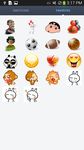 Cute Emoticons Sticker captura de pantalla apk 7