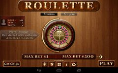 Screenshot 13 di Roulette - Casino Style! apk