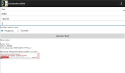 Captura de tela do apk Calculadora IBAN Brasil 5