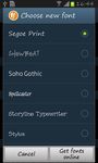 Segoe Print FlipFont screenshot apk 1