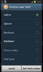 Adpro 영문 FlipFont의 스크린샷 apk 