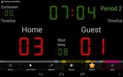 Screenshot 4 di Scoreboard Waterpolo ++ apk