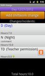 My ShiftWork Free ekran görüntüsü APK 5